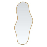 Vidaxl wandspiegel 60x25 cm goudkleurig