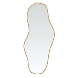 Vidaxl wandspiegel 80x35 cm goudkleurig