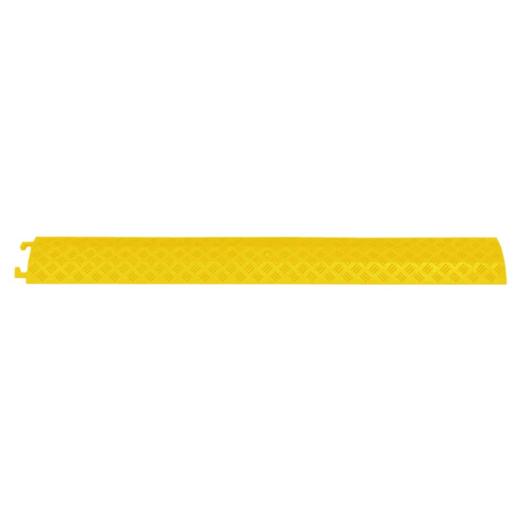 Vidaxl kabelbeschermers drempel 2 st 98,5 cm geel