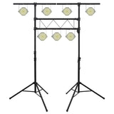 Vidaxl lichtstatief 238x115x(180-300) cm staal