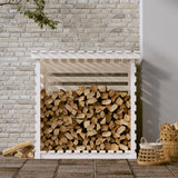 Vidaxl haardhoutrek 108x73x108 cm massief groenhout wit
