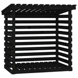 VidaXL Haardhoutrek 108x73x108 cm massief groenenhout zwart