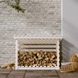Vidaxl haardhoutrek 108x73x79 cm massief groenhout wit