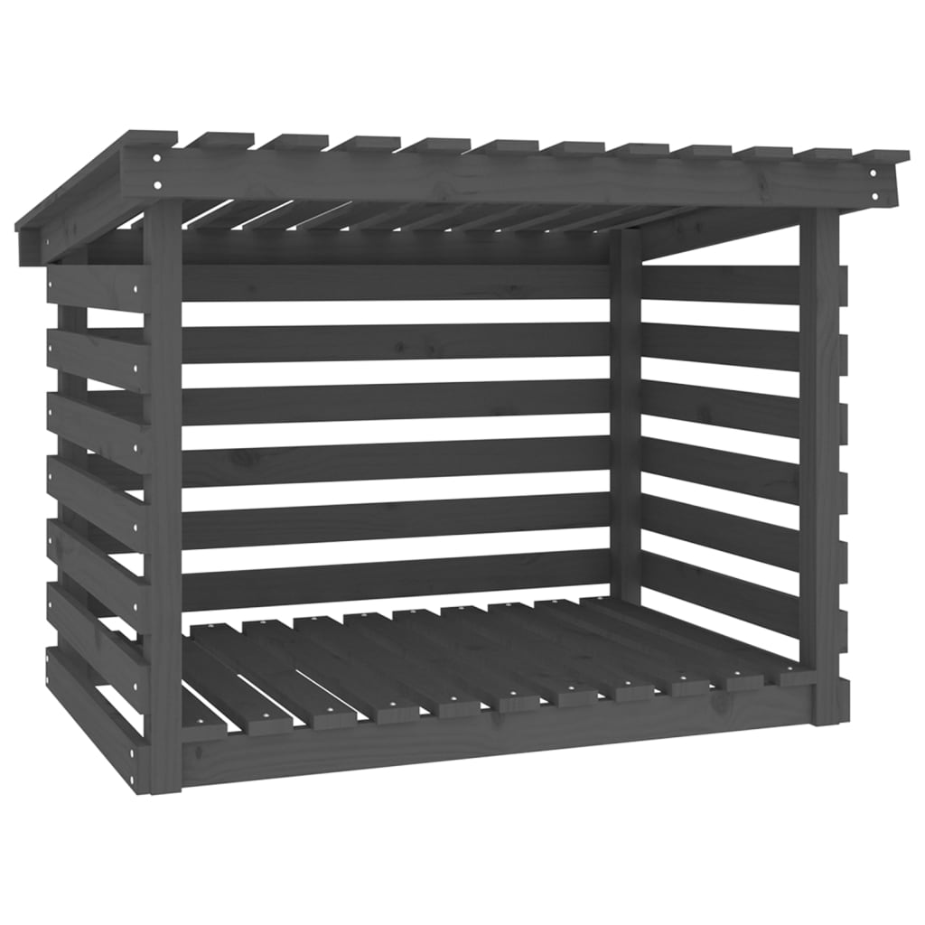 Vidaxl haardhoutrek 108x73x79 cm massief groenenhout grijs