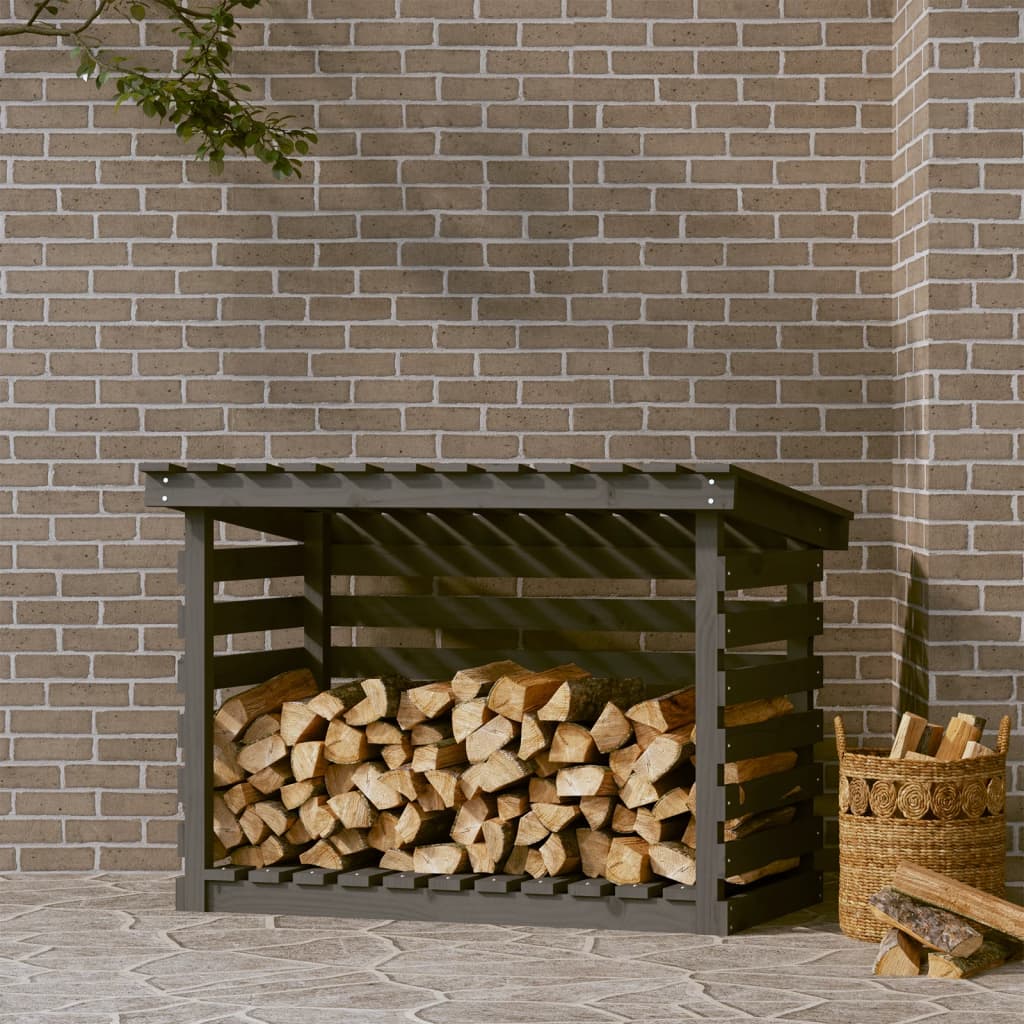 Vidaxl haardhoutrek 108x73x79 cm massief groenenhout grijs