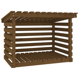 Vidaxl haardhoutrek 108x73x79 cm massief groenhout honingbruin