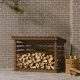 Vidaxl haardhoutrek 108x73x79 cm massief groenhout honingbruin