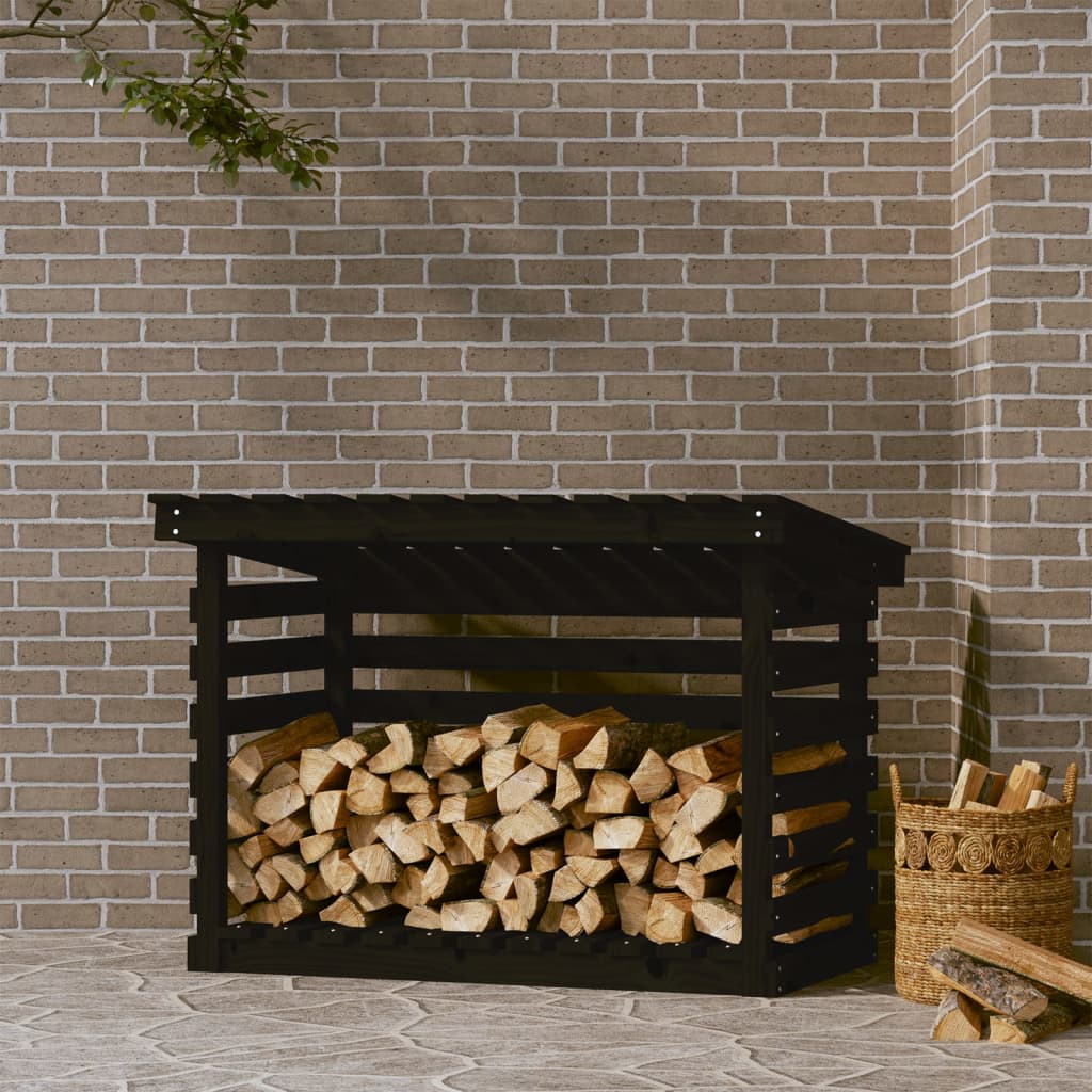 Vidaxl haardhoutrek 108x73x79 cm massief groenenhout zwart