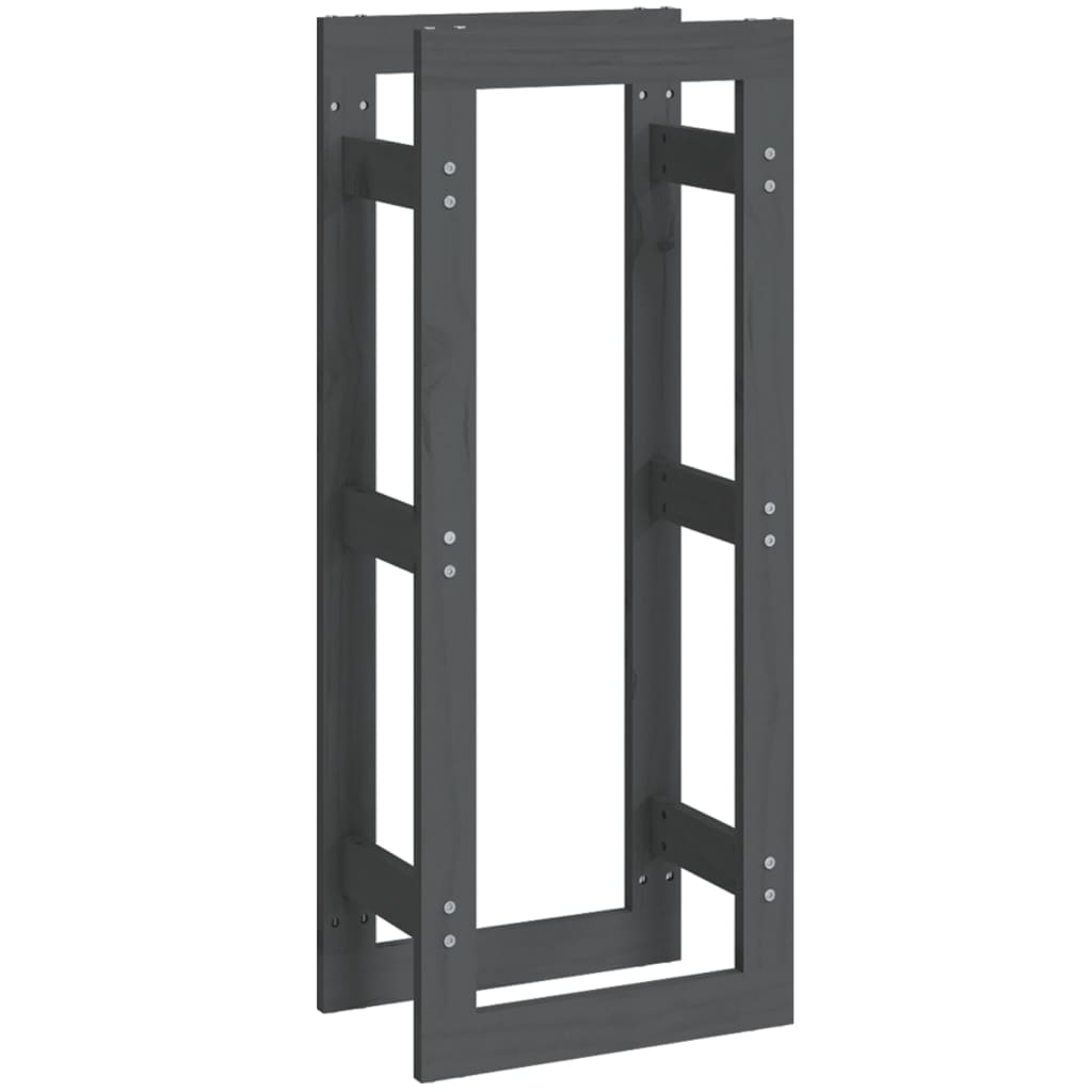 Vidaxl haardhoutrek 80x25x100 cm massief groenenhout grijs