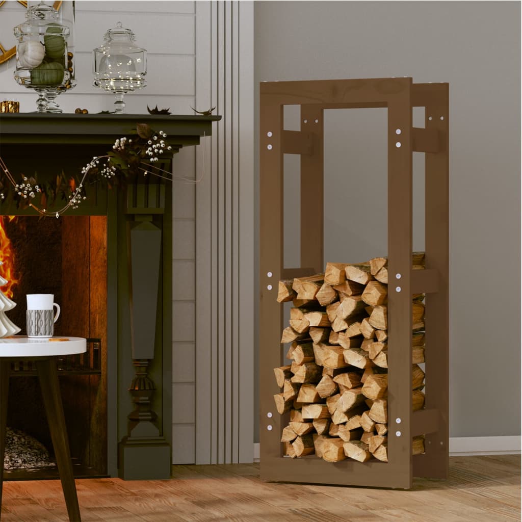 Vidaxl haardhoutrek 41x25x100 cm massief groenhout honingbruin