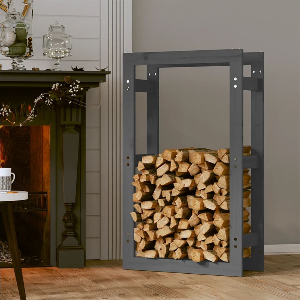 Vidaxl haardhoutrek 60 x 25 x 100 cm massief groenhout grijs