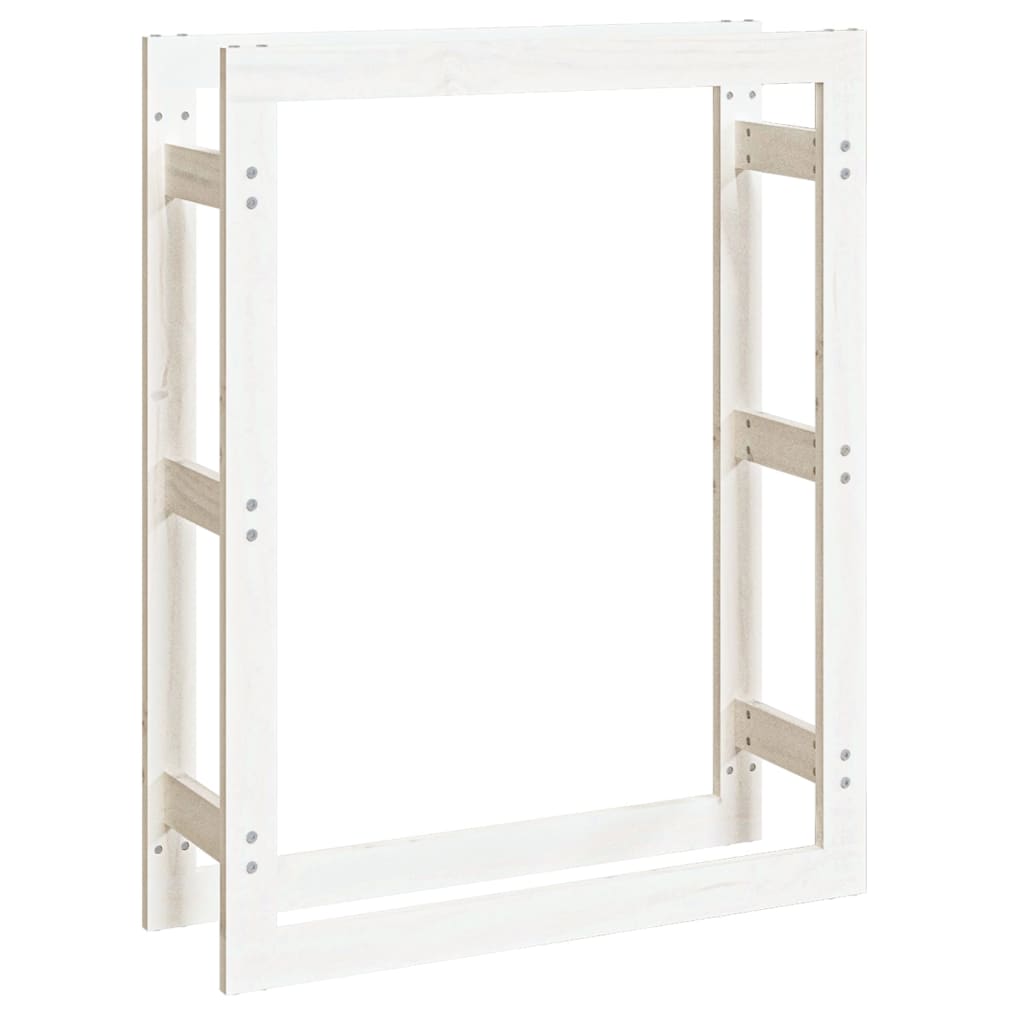 Vidaxl haardhoutrek 80x25x100 cm massief groenhout wit