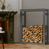 Vidaxl haardhoutrek 80x25x100 cm massief groenenhout grijs