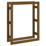 Vidaxl haardhoutrek 80x25x100 cm massief groenhout honingbruin