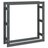 Vidaxl haardhoutrek 100x25x100 cm massief groenenhout grijs
