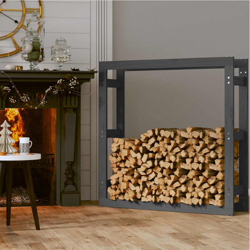 Vidaxl haardhoutrek 100x25x100 cm massief groenenhout grijs