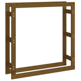 Vidaxl haardhoutrek 100x25x100 cm massief groenhout honingbruin