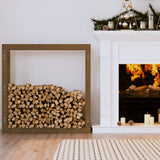 Vidaxl haardhoutrek 100x25x100 cm massief groenhout honingbruin