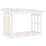 Vidaxl haardhoutrek 108x64,5x77 cm massief groenhout wit