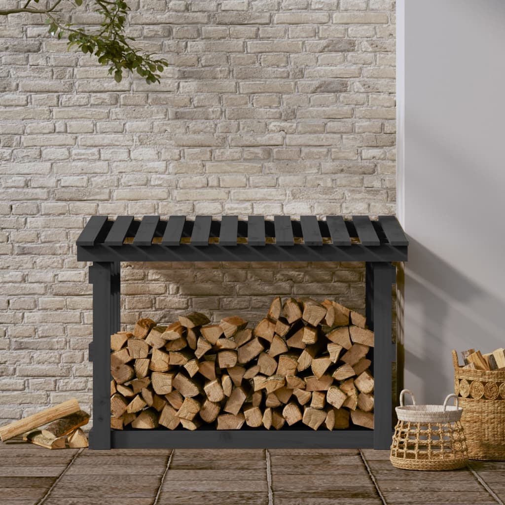 Vidaxl haardhoutrek 108x64,5x77 cm massief groenhout grijs
