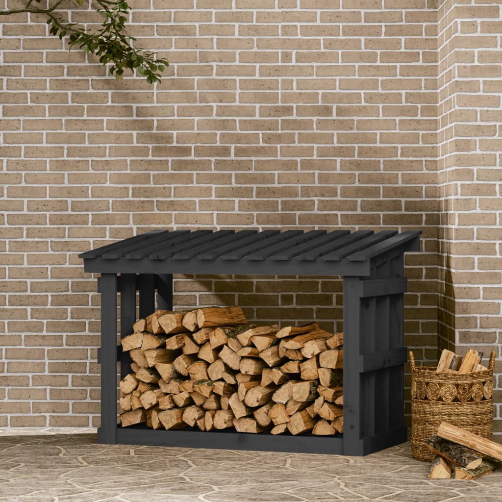 Vidaxl haardhoutrek 108x64,5x77 cm massief groenhout grijs