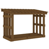 VidaXL Haardhoutrek 108x64,5x77 cm massief groenhout honingbruin