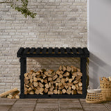 Vidaxl haardhoutrek 108x64,5x77 cm massief groenenhout zwart