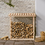 VidaXL Haardhoutrek 108x64,5x110 cm massief groenhout