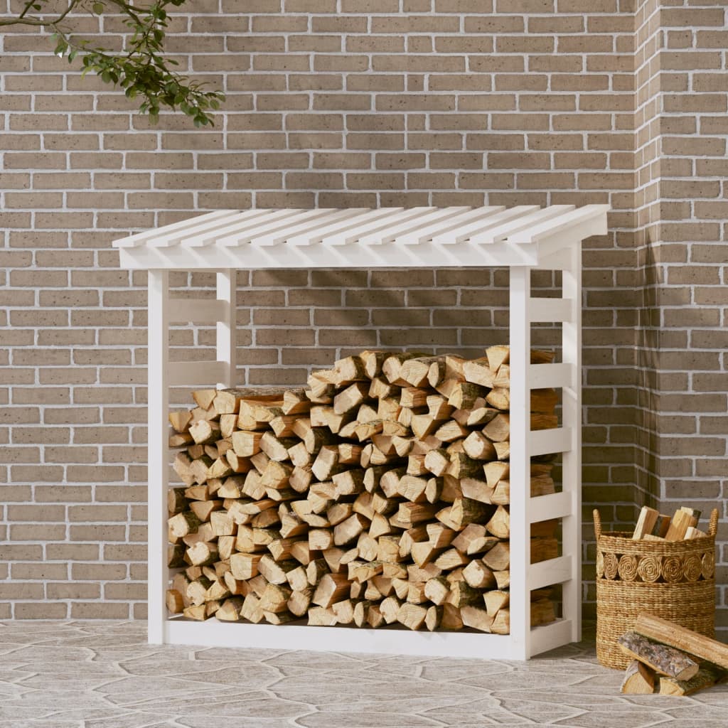 Vidaxl haardhoutrek 108x64,5x110 cm massief groenhout wit