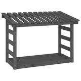VidaXL Haardhoutrek 108x64,5x78 cm massief groenhout grijs