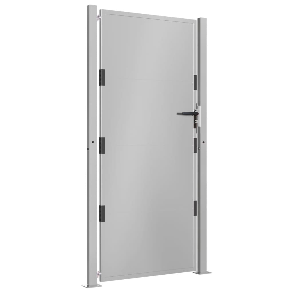 Vidaxl poort 105x180 cm cortenstaal