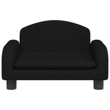 Vidaxl hondenmand 50x40x30 cm stof zwart