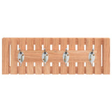 Vidaxl wandkapstok 42x8,5x14 cm massief walnotenhout