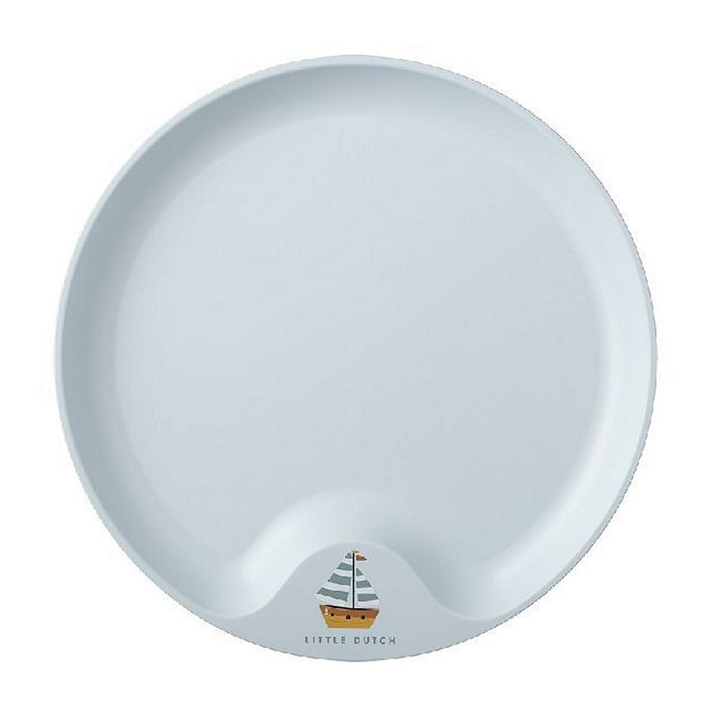 Mepal kinderbord little dutch sailors bay blauw