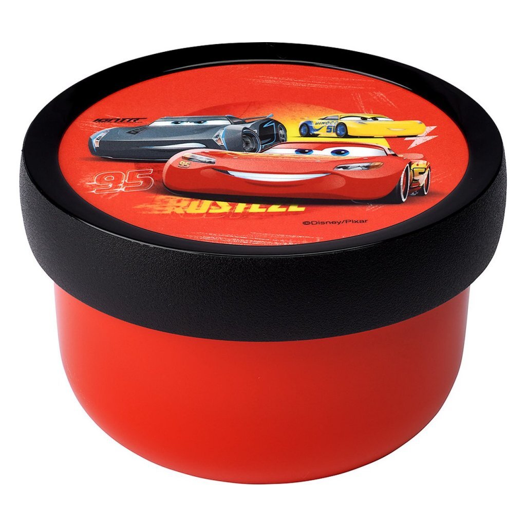 Mepal campus fruitbox disney cars 300 ml rood zwart