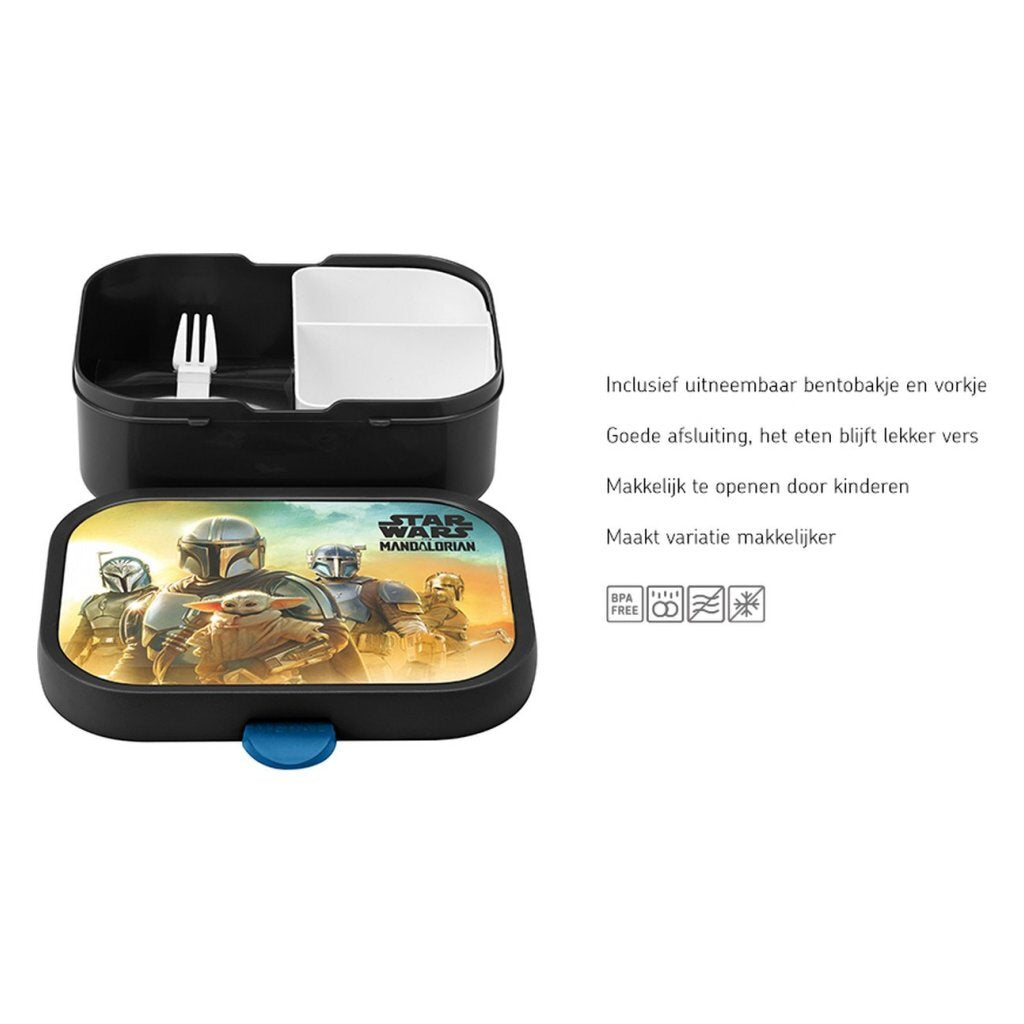 Mepal campus lunchbox star wars zwart