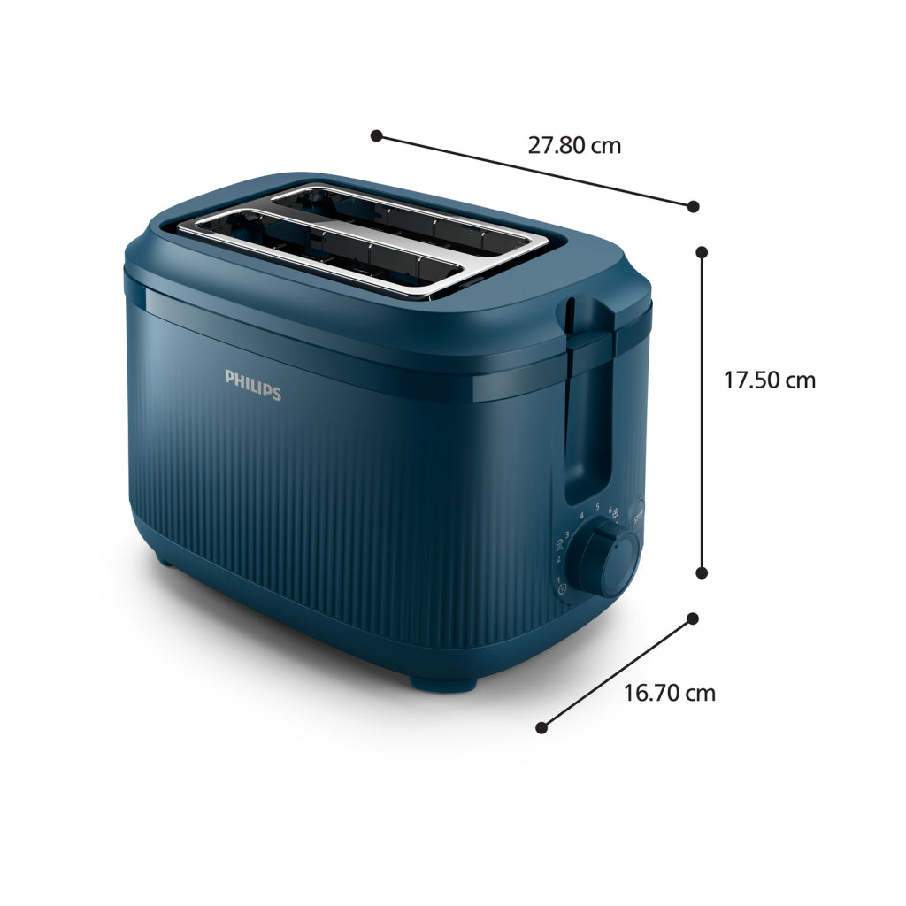 Philips hd2511 70 broodrooster elias malibu blue