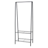 Storage solutions kledingrek met 2 lagen 61x34x152 cm