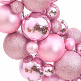 VidaXL Kerstkrans 45 cm piepschuim roze
