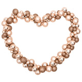 VidaXL Kerstslingerballen 175 cm piepschuim roségoudkleurig