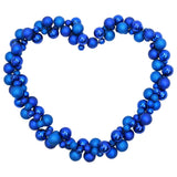 VidaXL Kerstslingerballen 175 cm polystyreen blauw