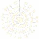 Vidaxl kerstverlichting vuurwerk 4 st 140 warmwitte led's 17 cm