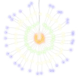Vidaxl kerstverlichting vuurwerk 4 st 140 meerkleurige led's 17 cm