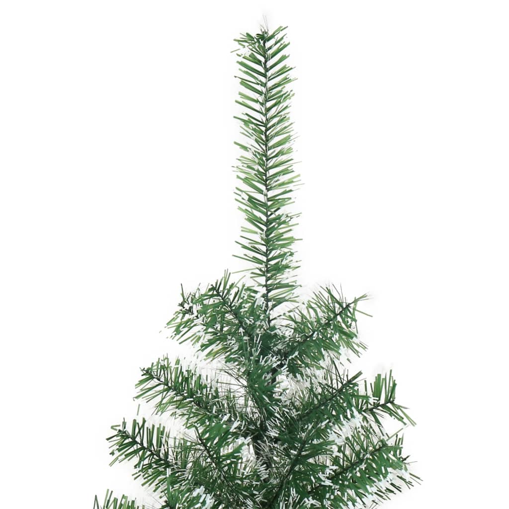 Vidaxl kunstkerstboom met sneeuw 120 cm groen