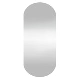 Vidaxl wandspiegel 25x60 cm ovaal glas