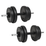 VidaXL Halster met gewichten 40 kg