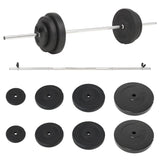 VidaXL Halster met gewichten 60 kg