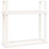 Vidaxl haardhoutrek 110x35x108,5 cm massief groenhout wit