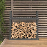 Vidaxl haardhoutrek 110x35x108,5 cm massief groenenhout grijs