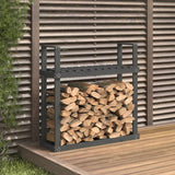 Vidaxl haardhoutrek 110x35x108,5 cm massief groenenhout grijs